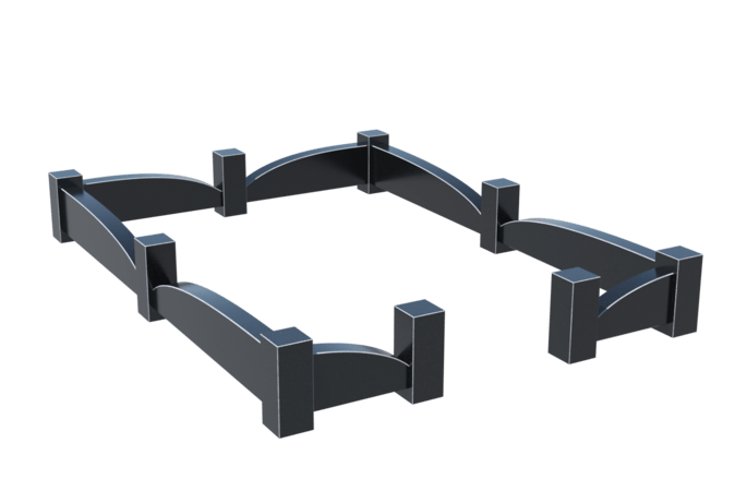 Цоколи на могилу в&nbsp;Пензе | Цоколь на могилу №0038