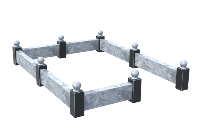 Цоколи на могилу в&nbsp;Пензе | Цоколь на могилу №0031