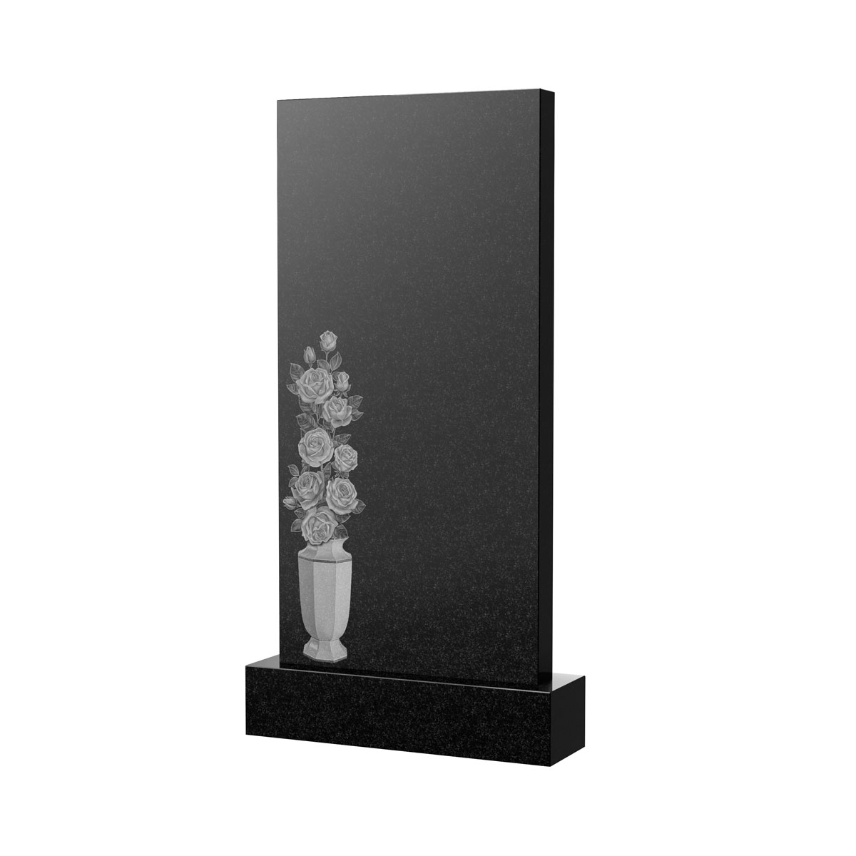 Художественное оформление памятника в&nbsp;Пензе | Художественное оформление на гранитную стелу, рисунок ВХО-058