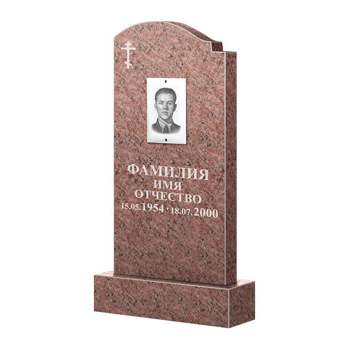 Гранитные памятники в&nbsp;Пензе | Памятник из гранита Розалия Pink ФГЦ-25