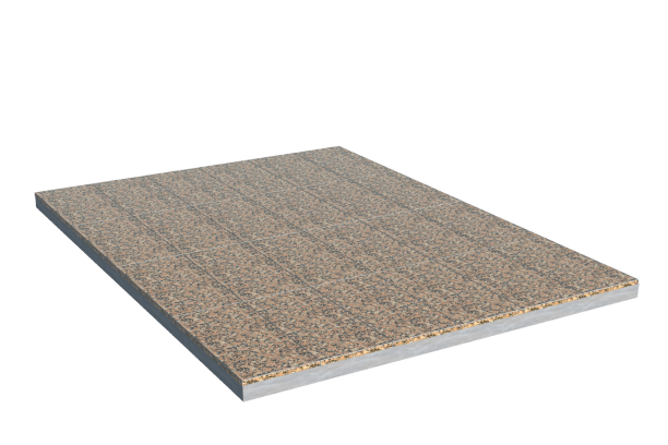 Площадки на могилу в&nbsp;Пензе | Площадка с облицовкой Южно-Султаевским гранитом