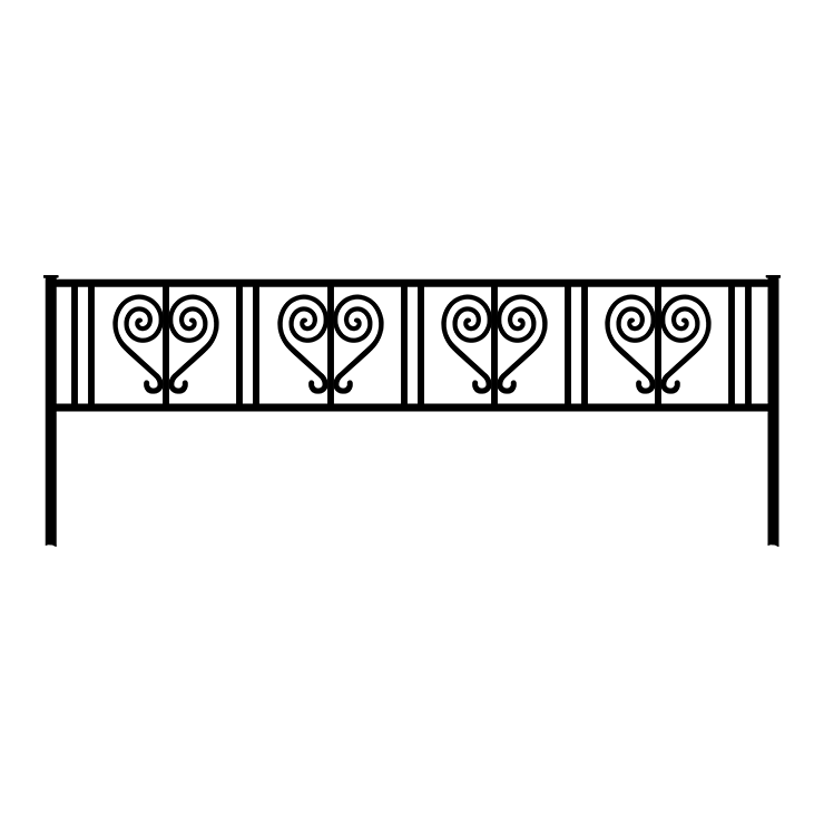 Кованые изделия в&nbsp;Пензе | Кованая оградка ОГ.005