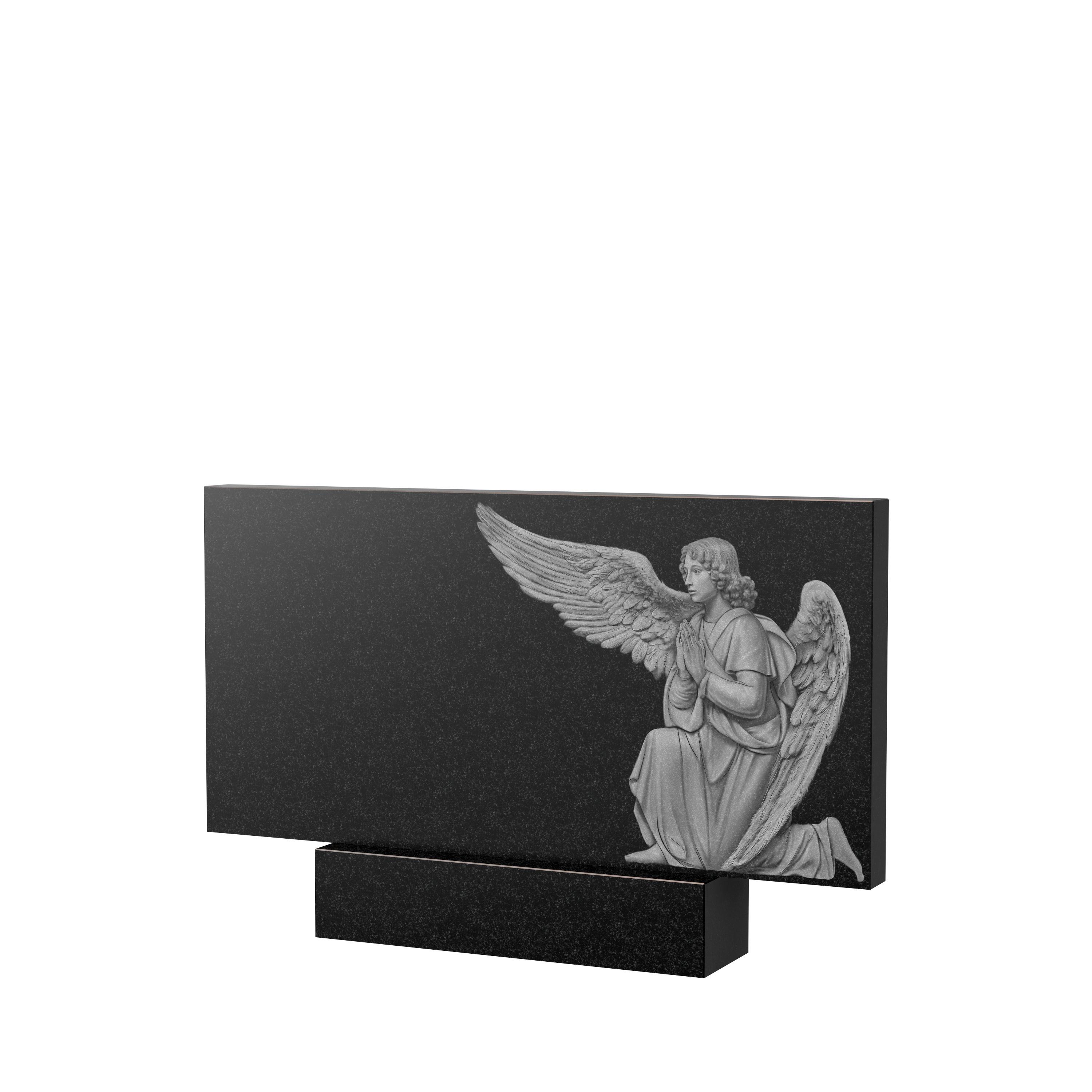 Художественное оформление памятника в&nbsp;Пензе | Художественное оформление на гранитную стелу, рисунок ГХО-007