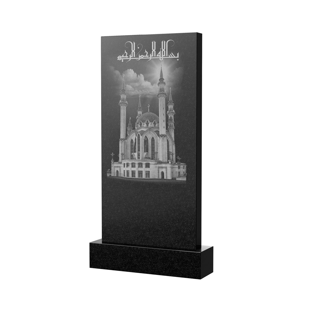 Художественное оформление памятника в&nbsp;Пензе | Художественное оформление на гранитную стелу, рисунок ВХО-047