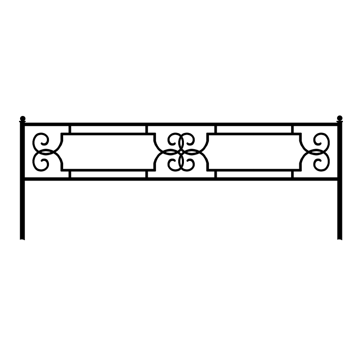 Кованые изделия в&nbsp;Пензе | Кованая оградка ОГ.004