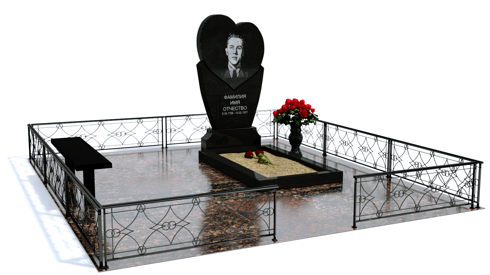 Одинарные мемориальные комплексы в&nbsp;Пензе | Мемориальный комплекс №2