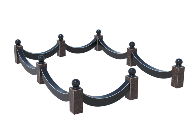 Цоколи на могилу в&nbsp;Пензе | Цоколь на могилу №0026