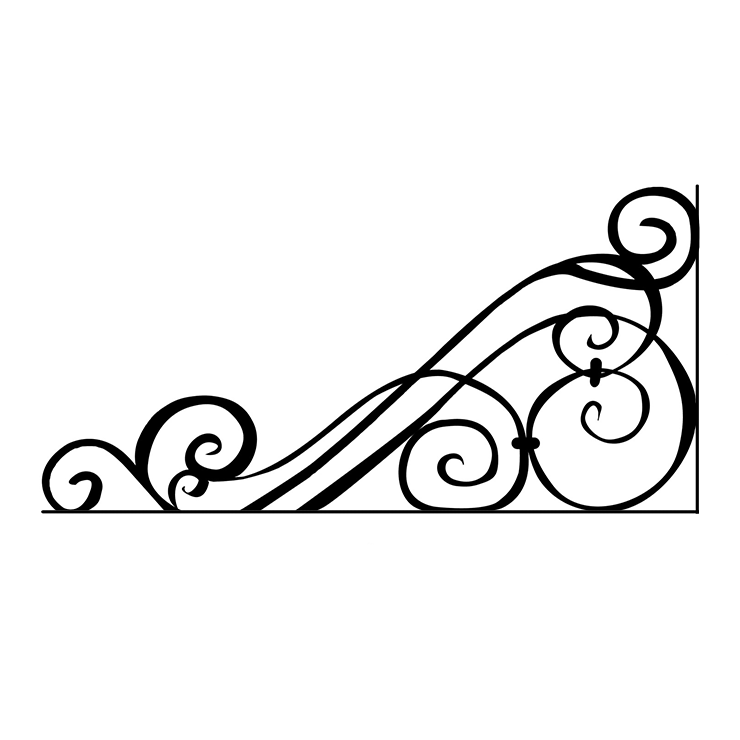 Кованые изделия в&nbsp;Пензе | Кованый уголок УГ.006