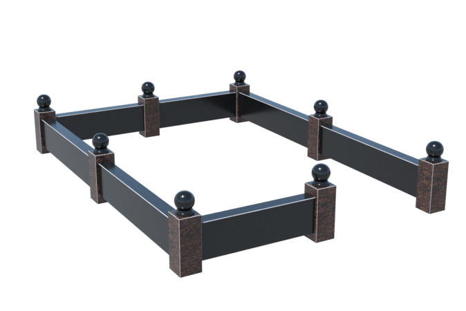 Цоколи на могилу в&nbsp;Пензе | Цоколь на могилу №0035