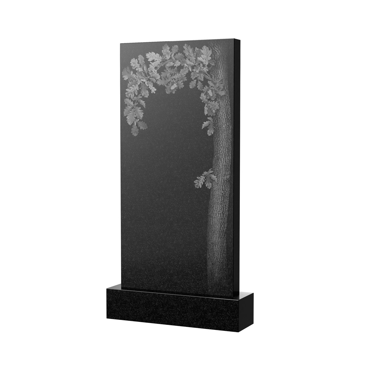 Художественное оформление памятника в&nbsp;Пензе | Художественное оформление на гранитную стелу, рисунок ВХО-053