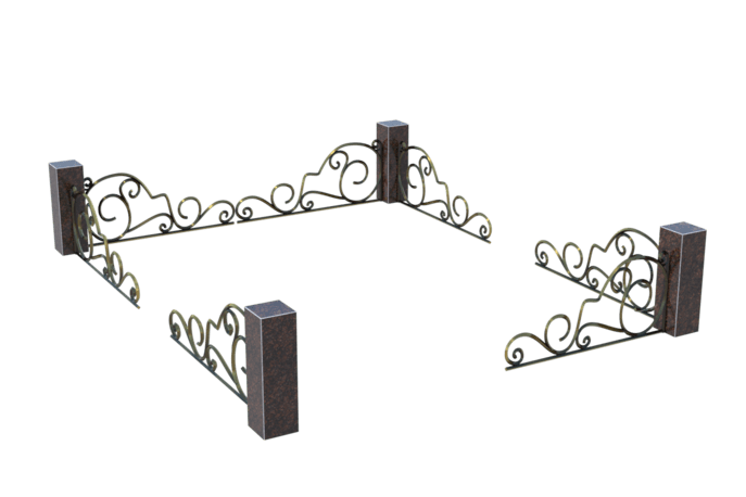 Цоколи на могилу в&nbsp;Пензе | Цоколь на могилу №0050