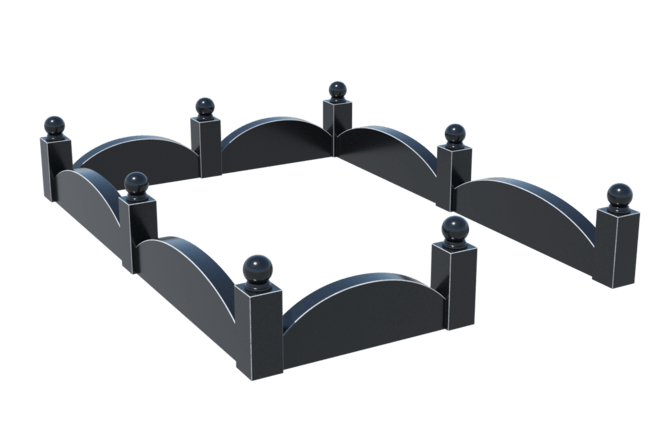 Цоколи на могилу в&nbsp;Пензе | Цоколь на могилу №0002