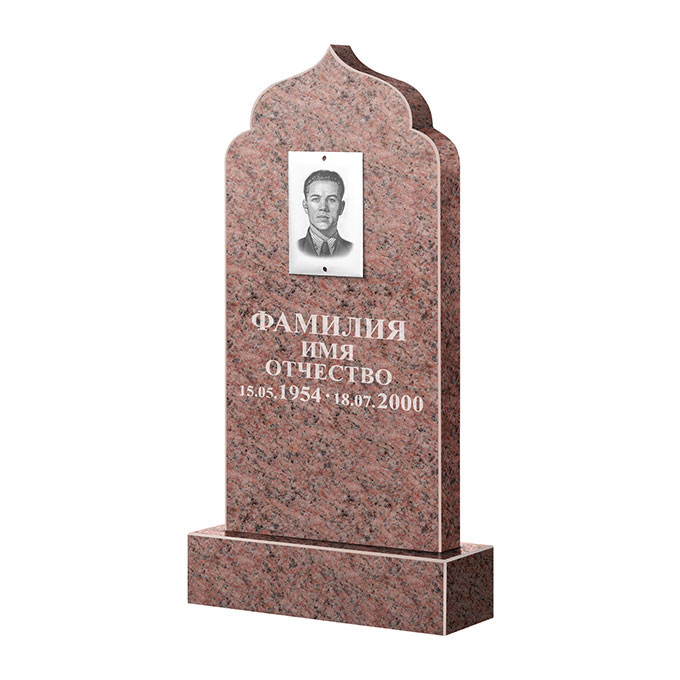 Гранитные памятники в&nbsp;Пензе | Памятник из гранита Розалия Pink ФГЦ-037