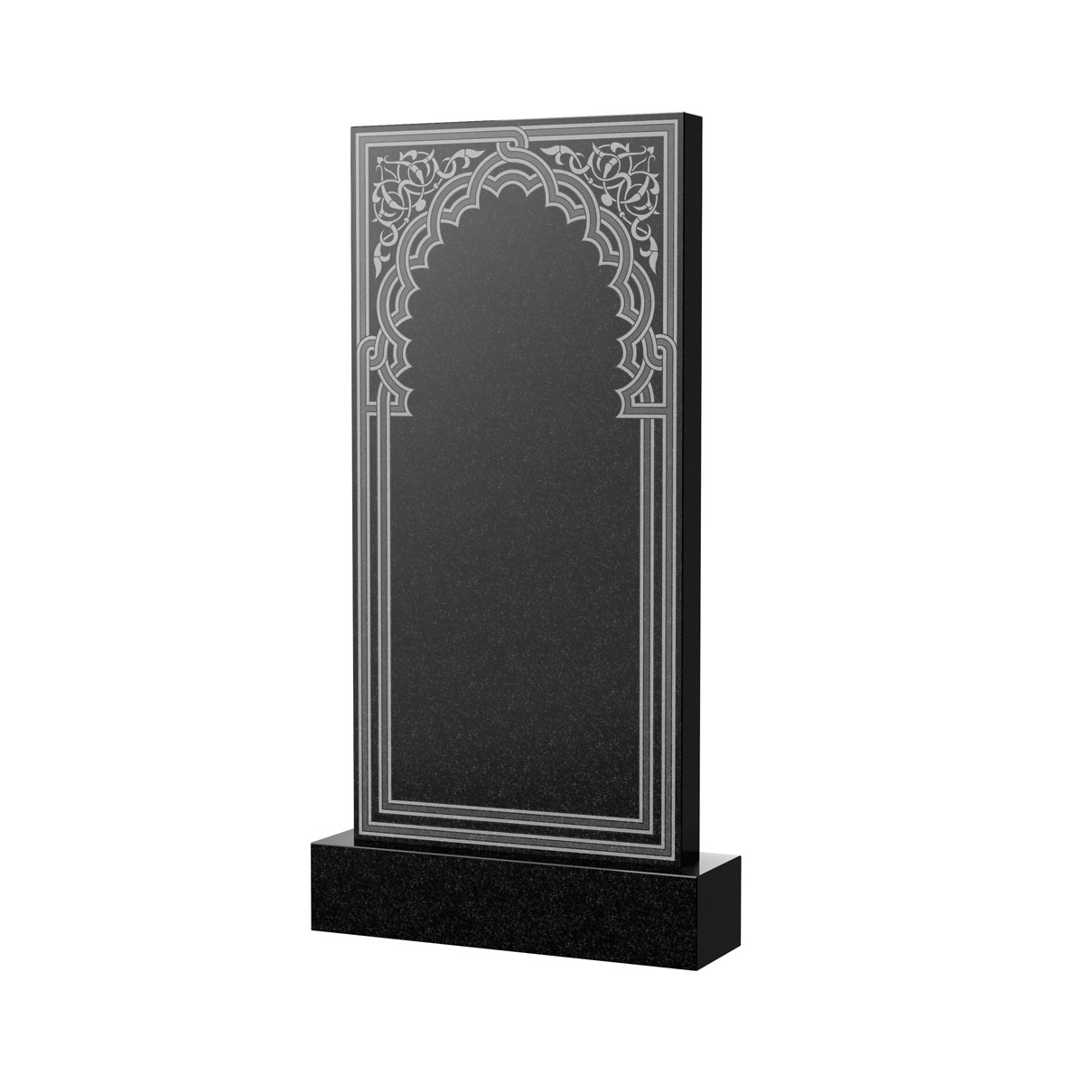 Художественное оформление памятника в&nbsp;Пензе | Художественное оформление на гранитную стелу, рисунок ВХО-045