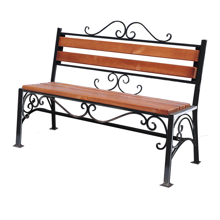 Кованые изделия в&nbsp;Пензе | Кованая скамейка СТ.006