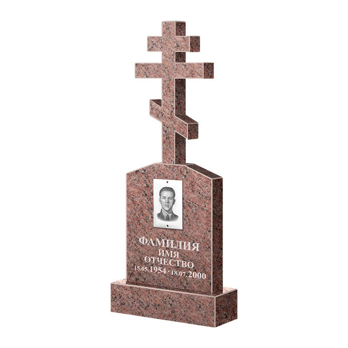 Гранитные памятники в&nbsp;Пензе | Памятник из гранита Розалия Pink ФГЦ-099