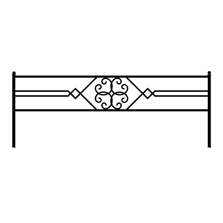 Кованые изделия в&nbsp;Пензе | Кованая оградка ОГ.003