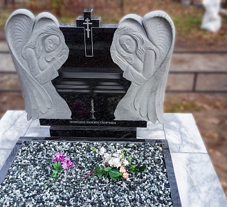 Памятник с ангелом на могилу: символ света, уважения и вечной памяти