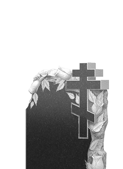 Памятники из гранита с цветами в Пензе